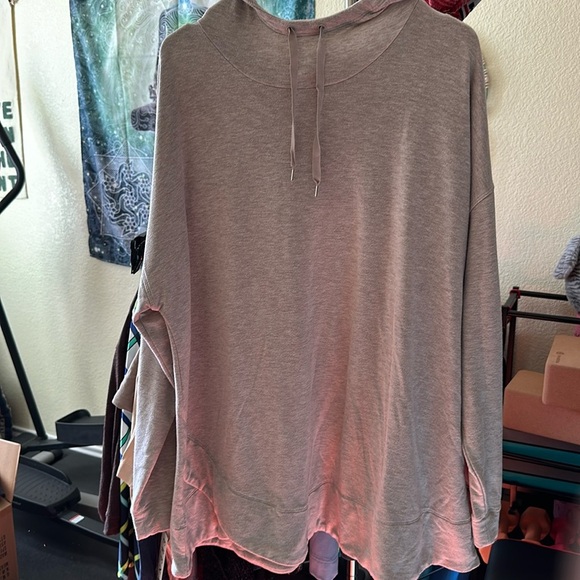 J.Jill Fit Hoodie Oatmeal Color Size 2X EUC - Picture 1 of 4